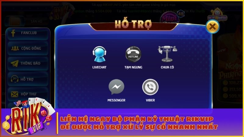 Câu Hỏi Thường Gặp RIKVIP: Cẩm Nang Giải Đáp Mọi Thắc Mắc Từ A - Z 3 Dịch vụ hỗ trợ khách hàng Rikvip luôn sẵn sàng phục vụ hội viên mọi lúc, mọi nơi