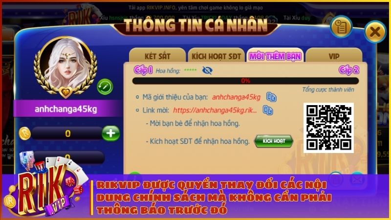 Miễn Trừ Trách Nhiệm RIKVIP: Quy Định Pháp Lý & Điều Khoản Hội Viên Cần Biết 3 Cổng game RIKVIP bảo lưu quyền sửa đổi các điều khoản mà không cần báo trước