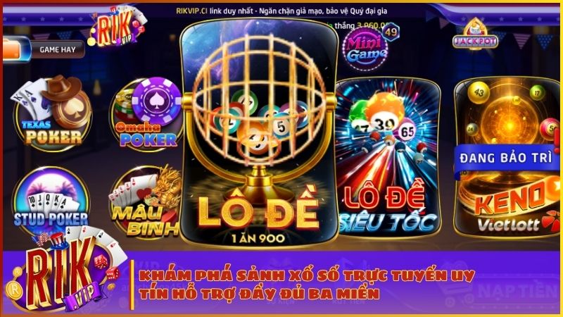 Lô đề RIKVIP quy tụ hàng triệu cao thủ tham gia chốt số mỗi ngày